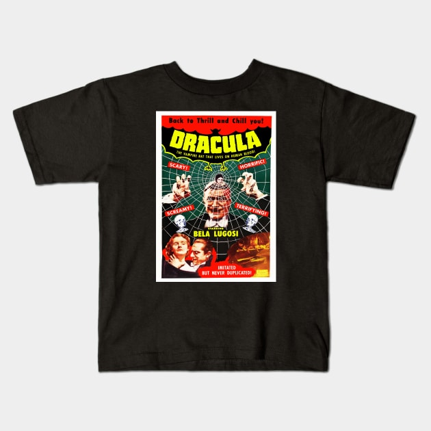 Dracula (1931) 2 Kids T-Shirt by GardenOfNightmares
